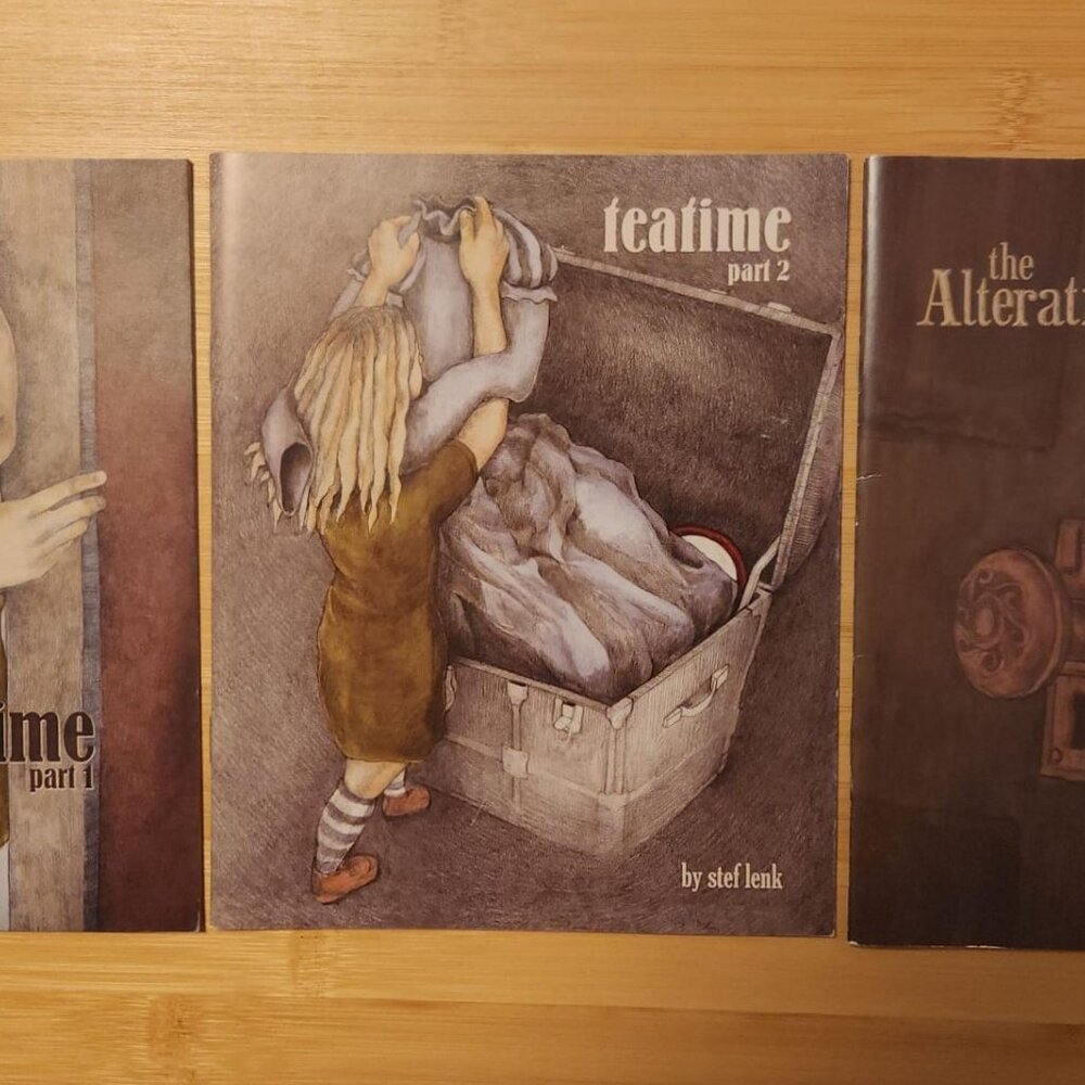 Stef Lenk 3-Book Set: "Tea Time" (Parts 1 & 2) and "The Alteration"